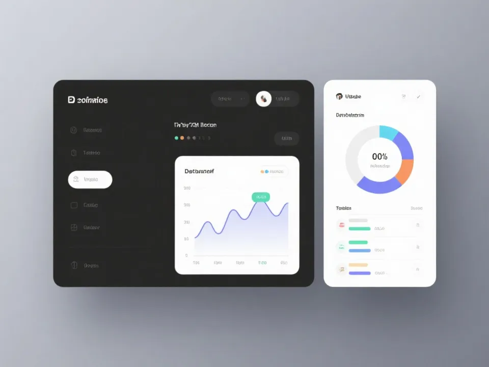 数据看板示意图